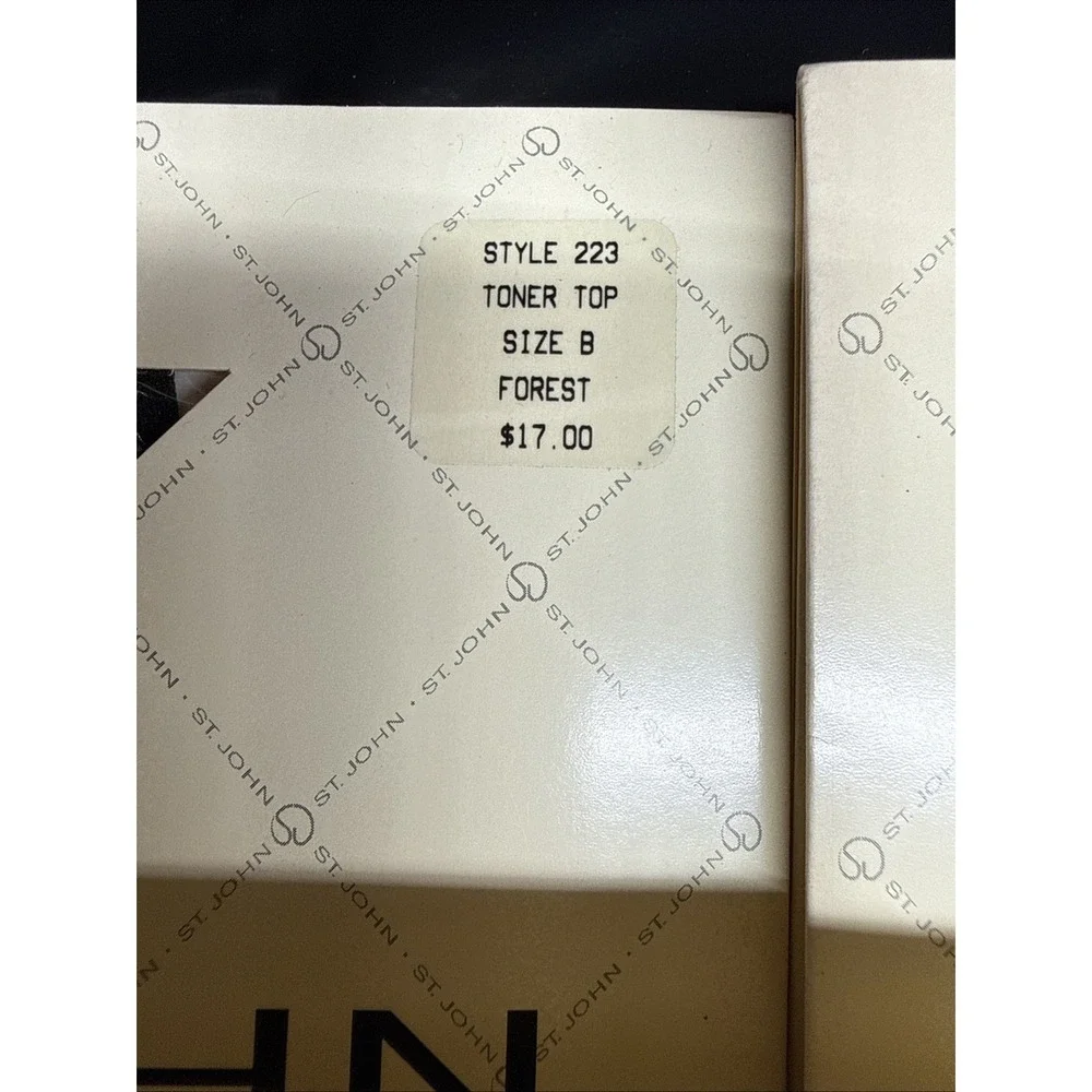 3 St. John Ultimate Opaque Toner Top Size B New Pantyhose Sealed Pine #223